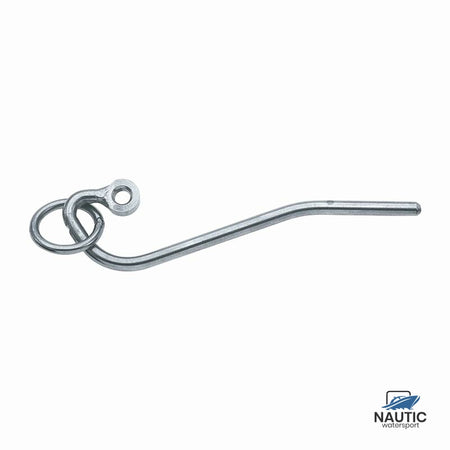 Talamex Rvs sliphaak 3/8 met oog 10mm
