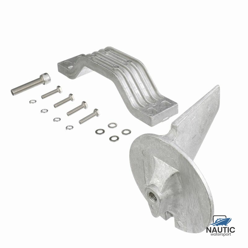 8M6007985 Anodensatz aus Aluminium für Yamaha 200-250 PS